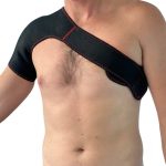 Бандаж (супорт) плеча неопреновий універсальний чорний Newt SB Shoulder NE-SH-541