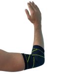 Налокітник, бандаж ліктя Newt SBT Elbow Support універсальний чорно-зелений NE-LB-548