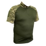 Мужская тактическая рубашка-поло убакс с коротким рукавом Newt Polo Tactic Ubacs хаки NE-POLU-023