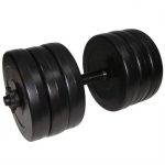 Гантель збірна композитна в пластиковій оболонці Newt Rock Pro 15,5 кг