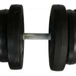 Гантель наборная композитная в пластиковой оболочке Newt Rock Pro-R 21,5 кг