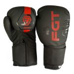 Рукавички боксерські Newt Fight Gear Team чорні 10 oz NE-BOX-F-10-B