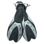 Ласты с открытой пяткой Newt DLV Deep серые NE-66-43-46-GR