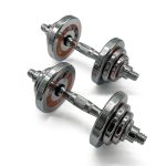 Гантели наборные металлические хромированные Newt Home Chrom 2 шт по 10 кг NE-LG-R10