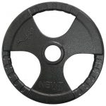 Диск металевий з хватами Newt 15 кг 31 мм TI-30-15