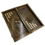 Нарди дерев’яні ручної роботи Newt Backgammon 1
