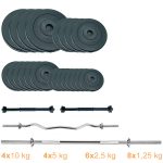 Набір штанг + гантелі Newt Gym Set 2 Rock Pro 100 кг