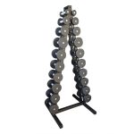 Гантельный ряд Newt Profi от 1 кг до 10 кг со стойкой NE-PS-222-022