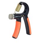 Эспандер кистевой пружинный с регулируемой нагрузкой Newt Power Grip Pro CM 10-40 кг оранжево-черный NE-W-66-BOR