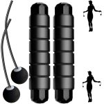 Скакалка беспроводная c подшипником Newt Cordless черная TI-R-33