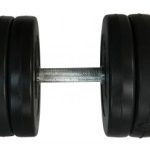 Гантель збірна композитна в пластиковій оболонці Newt Rock Pro-R 16,5 кг